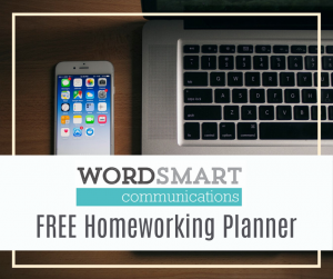 working from home planner